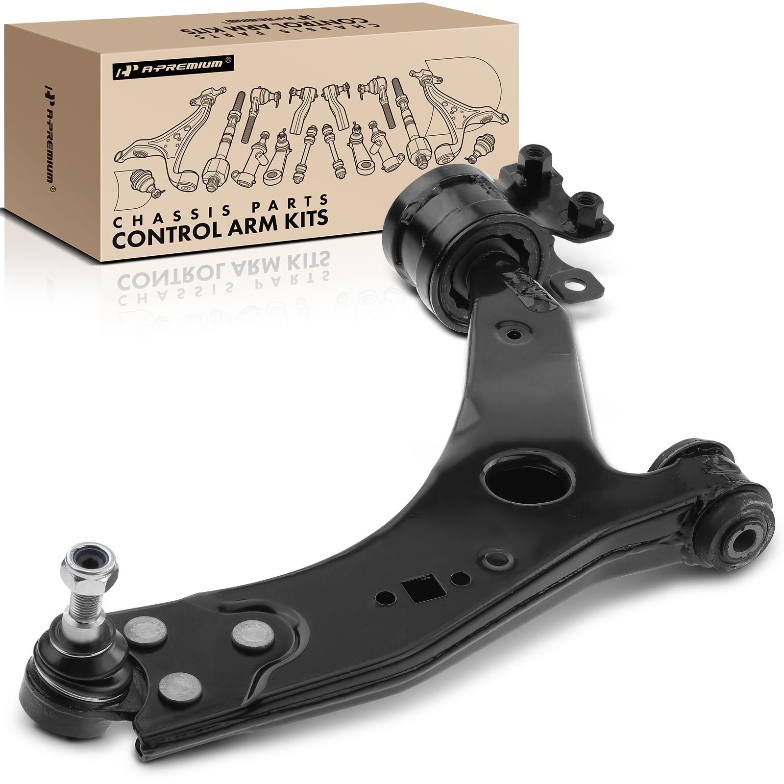 Front Right Lower Control Arm & Ball Joint Assembly for 2013 Volvo C30