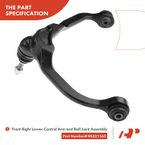 Front Right Upper Control Arm with Ball Joint for Dodge Nitro 07-11 Jeep Liberty