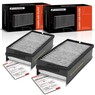 2 Pcs Activated Carbon Cabin Air Filter for Chevrolet Venture Oldsmobile