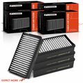 4 Pcs Activated Carbon Cabin Air Filter for 1999 Oldsmobile Silhouette