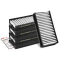 4 Pcs Activated Carbon Cabin Air Filter for 1999 Oldsmobile Silhouette