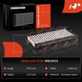 4 Pcs Activated Carbon Cabin Air Filter for 1999 Oldsmobile Silhouette