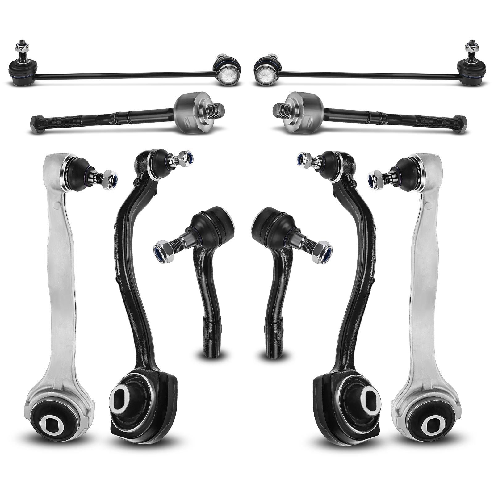 10x Front Control Arm Tie Rod Kit For 1999-2006 Chevy Silverado GMC - View #2
