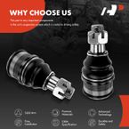 2 Pcs Front Lower Ball Joint Kit for Dodge Ram 1500 2006-2008 Ram 2500 3500 03-10