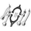 6 Pcs Front Lower & Upper Control Arm with Ball Joint for 2021 Tesla X