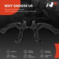 2 Pcs Front Upper Control Arm with Ball Joint for 2005 Mitsubishi Montero