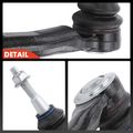 2 Pcs Outer Tie Rod End for 2011 Saab 9-5