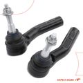 2 Pcs Outer Tie Rod End for 2011 Saab 9-5