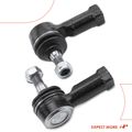 2 Pcs Outer Tie Rod End for 2019 Mitsubishi Outlander Sport