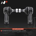 2 Pcs Outer Tie Rod End for 2019 Mitsubishi Outlander Sport