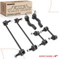 6 Pcs Front & Rear Stabilizer Sway Bar End Link Tie Rod End for 2005 Scion tC