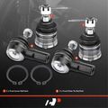 4 Pcs Front Outer Tie Rod Ends & Ball Joints for Honda Civic Acura EL 2001-2005