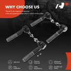 4 Pcs Outer Tie Rod End Steering Drag Link for Dodge Ram 1500 2003-2008