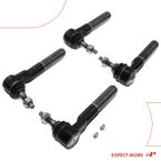 4 Pcs Outer Tie Rod End Steering Drag Link for Dodge Ram 1500 2003-2008