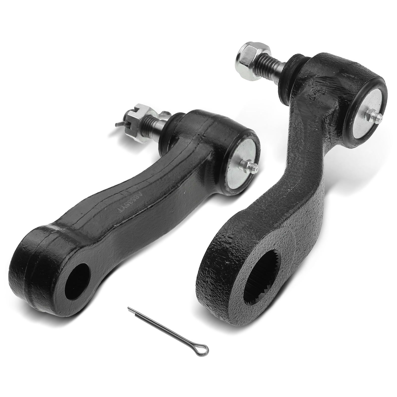 2 Pcs Front Idler Arm & Pitman Arm for 20012003 20052006 Chevrolet Silverado 1500 HD