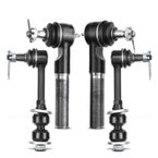 4 Pcs Front Stabilizer Bar Link Tie Rod End for Dodge Ram 1500/2500/3500 1998-1999