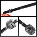 2 Pcs Inner Tie Rod End for 1997 Geo Prizm