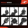 8 Pcs Control Arm with Ball Joint Tie Rod End for 1996 Mitsubishi Galant