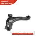 4 Pcs Front Lower Control Arm with Ball Joint for Dodge Neon 00-05 Plymouth Neon