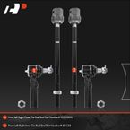 4 Pcs Front Inner & Outer Tie Rod End for Chrysler Dodge 600 Hyundai Mitsubishi