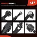 10 Pcs Front Control Arm with Ball Joint Tie Rod End for Honda Civic 1992-1995