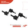 10 Pcs Front Control Arm with Ball Joint Stabilizer Bar Link for Honda CR-V 97-01