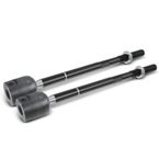 2 Pcs Inner Tie Rod End for Dodge Dakota 1991-1996 RWD Power Rack