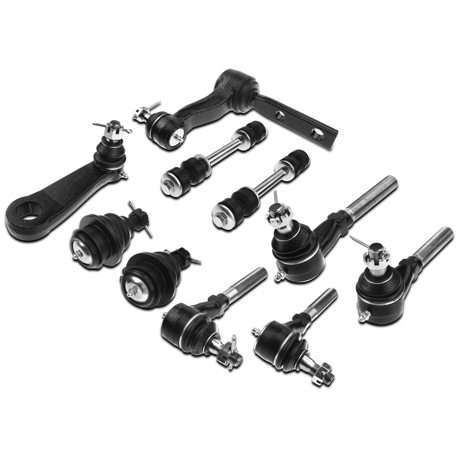 A-Premium.com | 10 Pcs Front Idler & Pitman Arm with Ball Joint