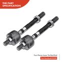 8 Pcs Front Sway Bar Link with Ball Joint Tie Rod End for Acura Integra Honda Civic