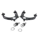 4 Pcs Front Control Arm with Ball Joint for Acura TSX 2004-2008 Honda Accord 03-07