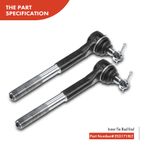 8 Pcs Front Steering Tie Rod End Ball Joint for Dodge Ram 1500 1994 1995 1996 RWD