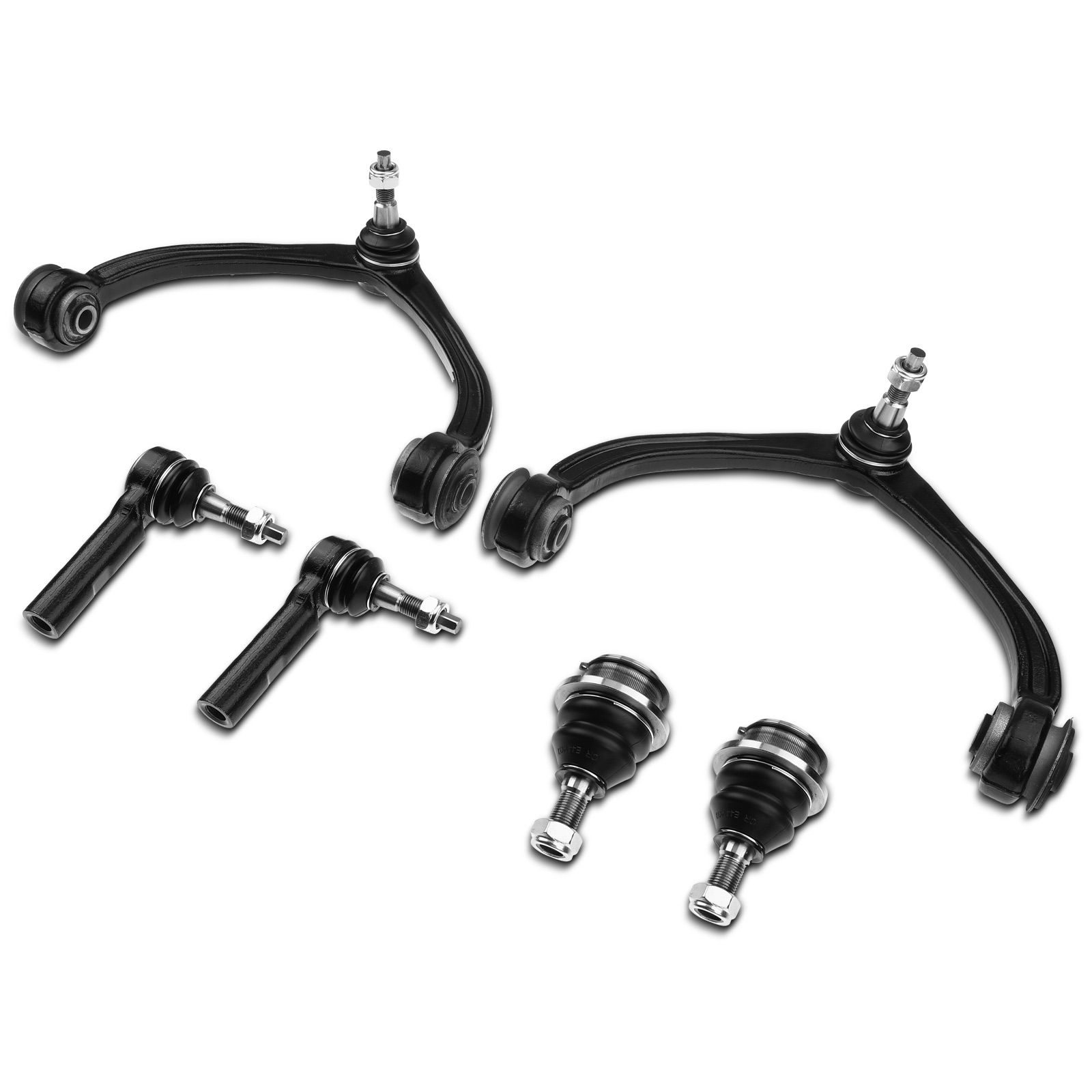 A-Premium.com | 6 Pcs Front Control Arm with Ball Joint Tie Rod