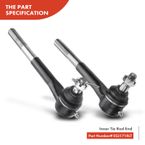 12 Pcs Front Sway Bar Link with Ball Joint Tie Rod End for Dodge Ram 1500 94-96 RWD