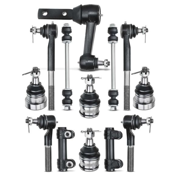 13 Pcs Front Control Arm with Ball Joint Sway Bar Link for Dodge Ram 1500 1994-1996