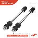 10 Pcs Front Stabilizer Bar Link Tie Rod End for Dodge Ram 1500 2500 3500 2000-2002