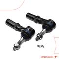 2 Pcs Outer Steering Tie Rod End for Dodge Dakota 2000-2004 Durango 2000-2003 4WD