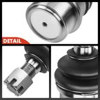 4 Pcs Front Lower & Upper Ball Joint for Dodge Ram 1500 2000-2001 Pickup 4WD