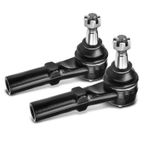 2 Pcs Front Outer Steering Tie Rod End for Dodge Ram 1500 2002-2008 2500 3500 RWD