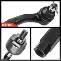 4 Pcs Inner & Outer Tie Rod End for Honda Civic 92-95 Civic del Sol 93-97 Integra