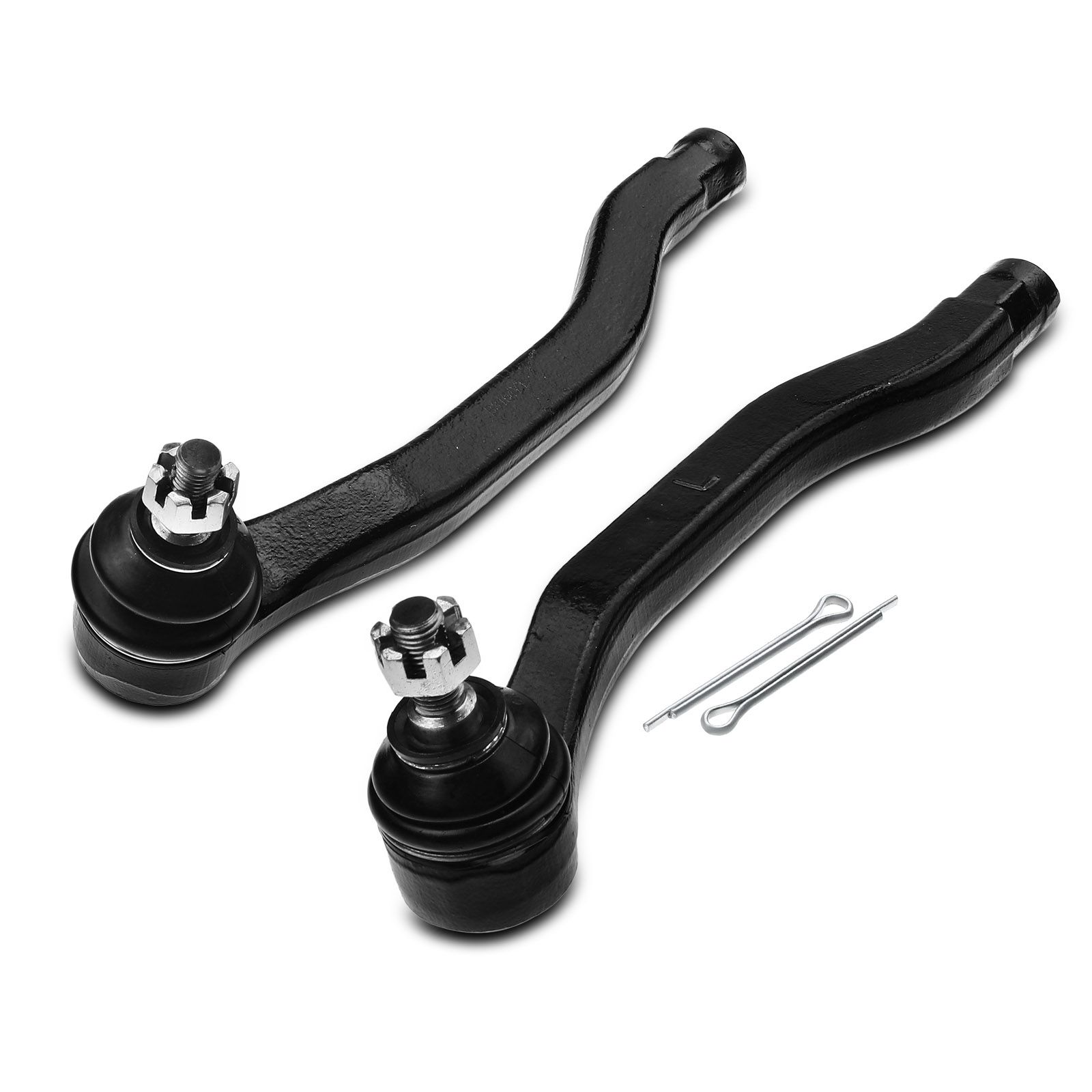 2 Pcs Outer Steering Tie Rod End