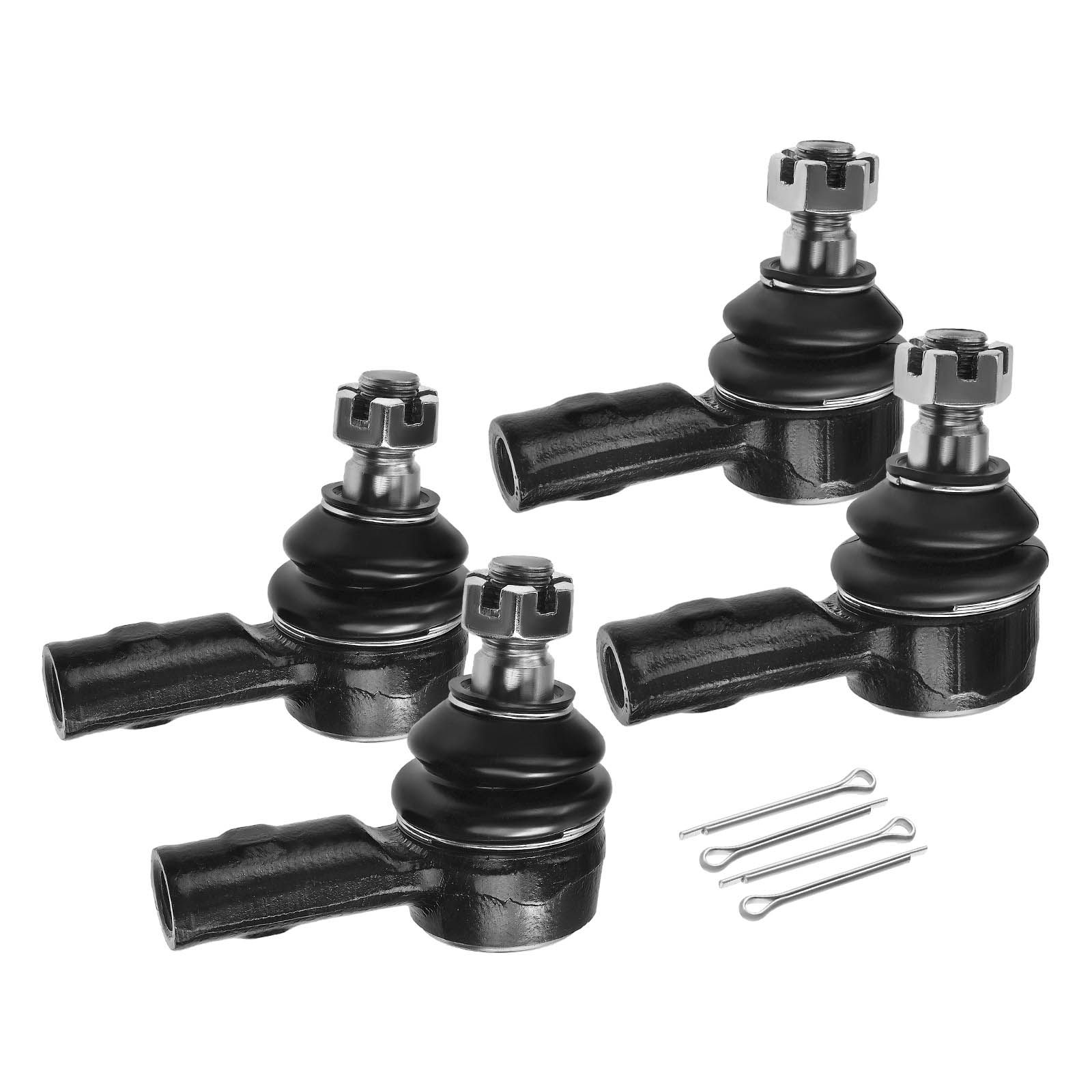 4 Pcs Inner & Outer Tie Rod End