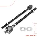 2 Pcs Front Inner Steering Tie Rod End for 1990 Geo Prizm