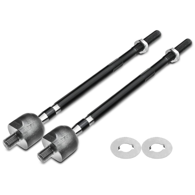 2 Pcs Front Inner Steering Tie Rod End for 1990 Geo Prizm