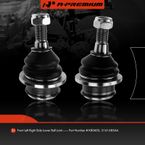 2 Pcs Front Lower Ball Joint for Dodge Dakota 05-10 Mitsubishi Raider Ram Dakota