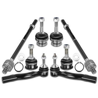 8 Pcs Tie Rod End & Ball Joint for Ford Lincoln Town Car 03-05 Mercury Marauder