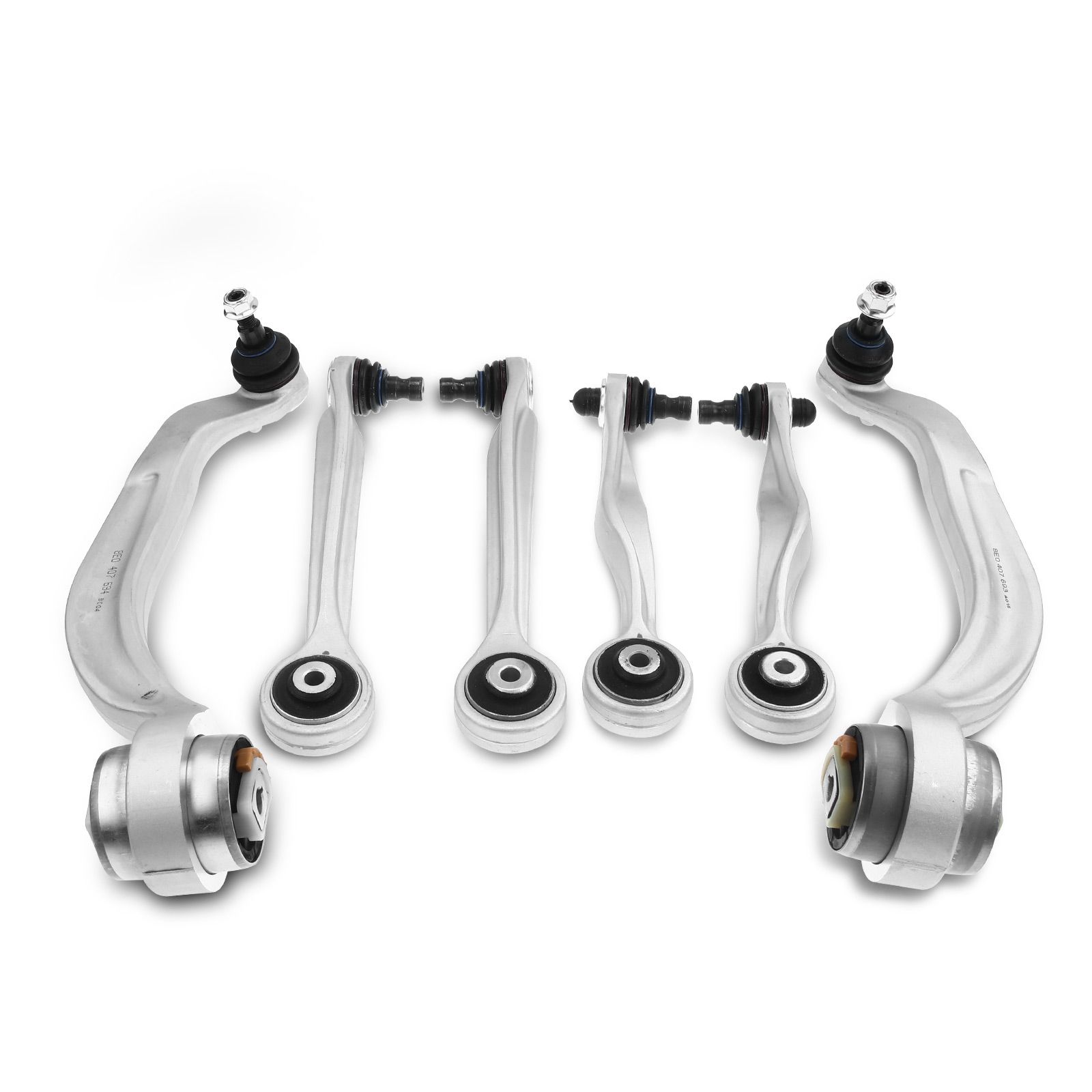 A-Premium.com | 6 Pcs Front Lower & Upper Control Arm with Ball