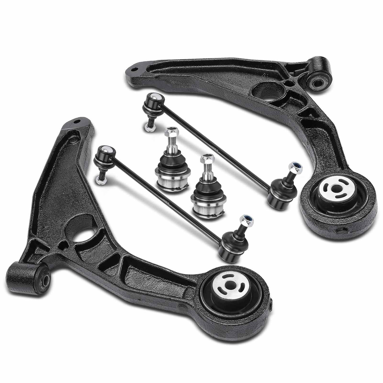 A-Premium.com | 6 Pcs Control Arm with Ball Joint & Sway Bar for