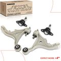 4 Pcs Front Left & Right Lower Control Arm & Ball Joint for 2004 Volvo V70