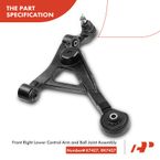 6 Pcs Front Control Arm with Ball Joint Tie Rod End for Dodge Stratus Chrysler Cirrus