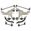 10 Pcs Control Arm & Ball Joint & Bar Link for 2005 Volvo V70